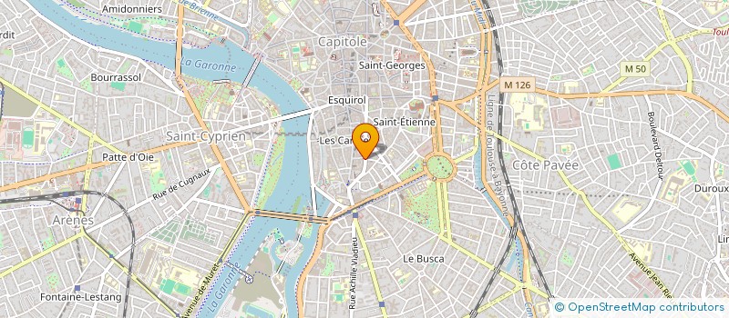 localisation de l'entreprise CLCG à TOULOUSE