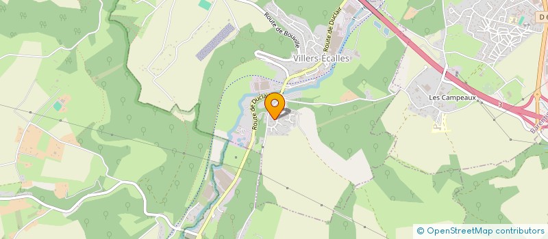 localisation de l'entreprise CLCJ  VILLERS-ECALLES