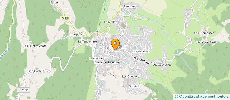 localisation de l'entreprise CLCK à VILLARD-DE-LANS