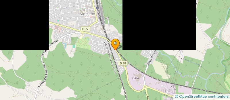 localisation de l'entreprise CLCT  MORCENX-LA-NOUVELLE