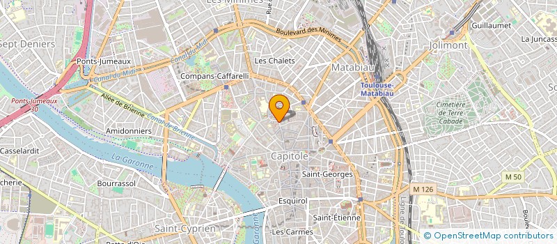 localisation de l'entreprise CLD  TOULOUSE