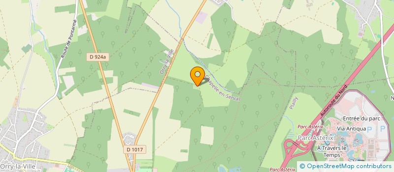 localisation de l'entreprise CLD BARNS  LA CHAPELLE-EN-SERVAL