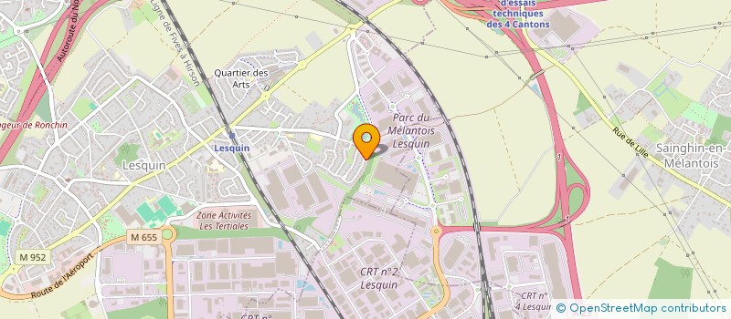 localisation de l'entreprise CLD DISTRIBUTION FRANCE à LESQUIN