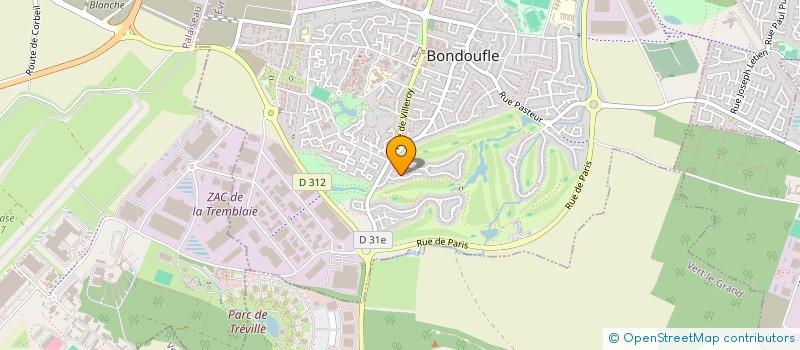 localisation de l'entreprise CLD HOLDING à BONDOUFLE