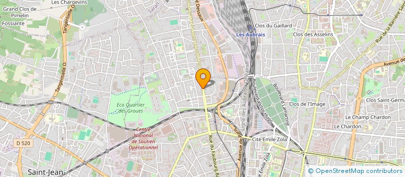 localisation de l'entreprise CLD PATRIMOINE à ORLEANS