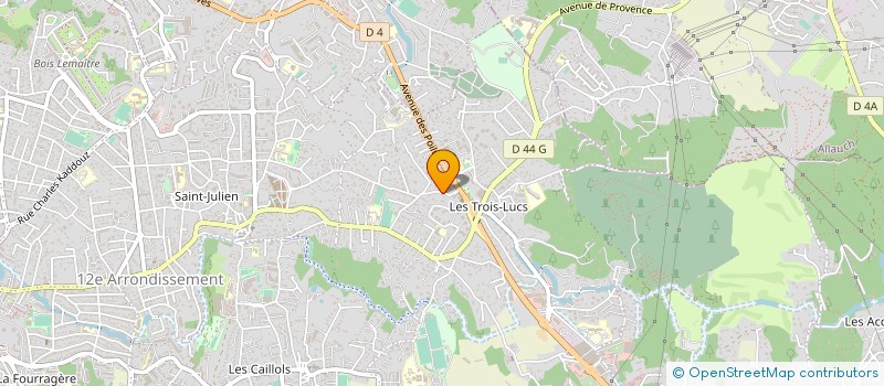 localisation de l'entreprise CLDA à MARSEILLE