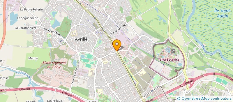 localisation de l'entreprise CLDIS à AVRILLE