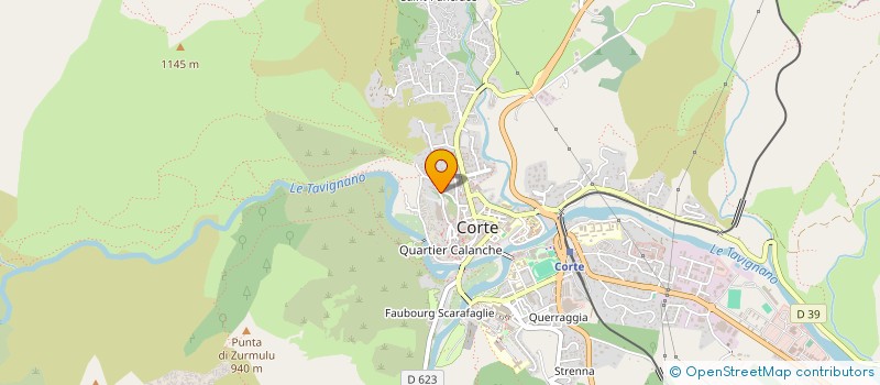 localisation de l'entreprise CLDM à CORTE
