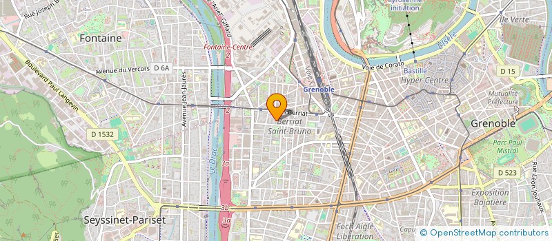 localisation de l'entreprise CLDN DEV à GRENOBLE