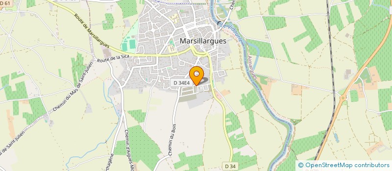 localisation de l'entreprise CLDR  MARSILLARGUES