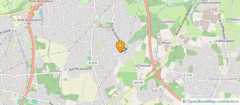 localisation de l'entreprise CLDS PROCOIFF à BASSE-GOULAINE
