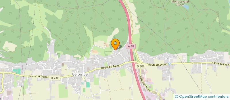 localisation de l'entreprise CLE 38  COLOMBE