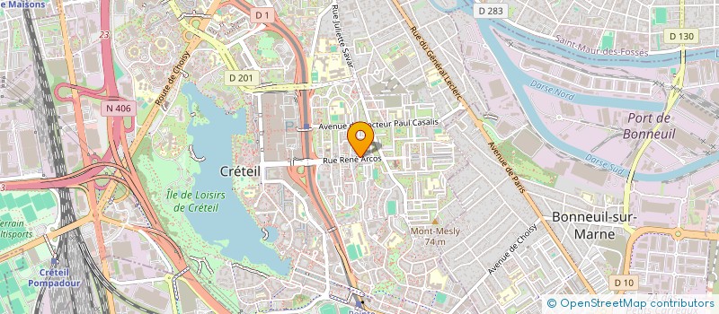 localisation de l'entreprise CLE A CONSULTING à CRETEIL