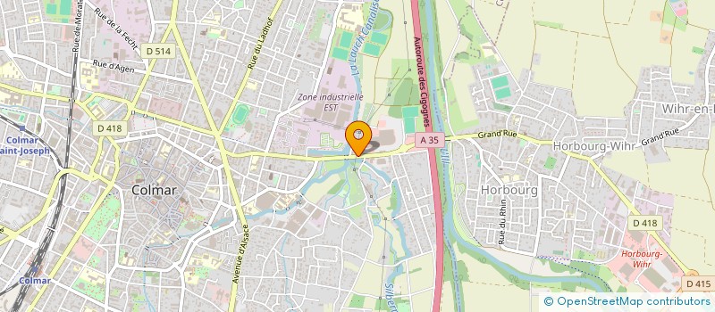 localisation de l'entreprise CLE AUTO COLMAR  COLMAR
