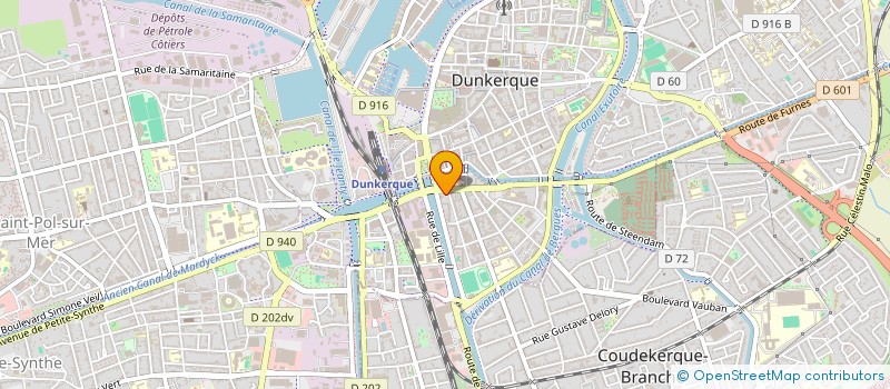 localisation de l'entreprise CLE AUTO FRANCE à DUNKERQUE