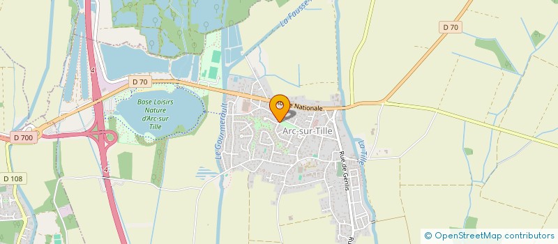 localisation de l'entreprise CLE CAR SERVICES  ARC-SUR-TILLE