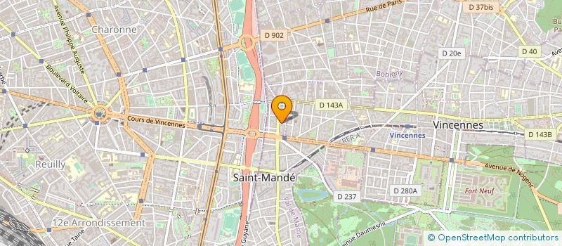 localisation de l'entreprise CLE-COR-RETOUCHES à MONTREUIL