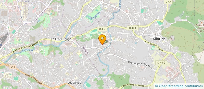 localisation de l'entreprise CLE D'ENFANT  ALLAUCH