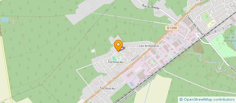 localisation de l'entreprise CLE DE POTES  PESSAC