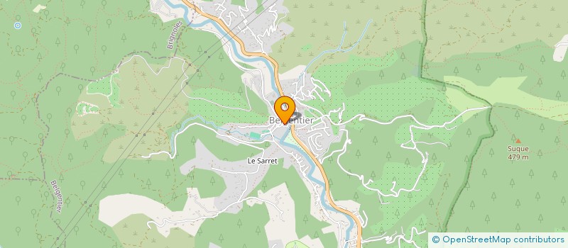 localisation de l'entreprise CLE DE SOL à BELGENTIER
