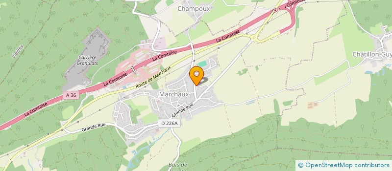 localisation de l'entreprise CLE DE SOL  MARCHAUX-CHAUDEFONTAINE