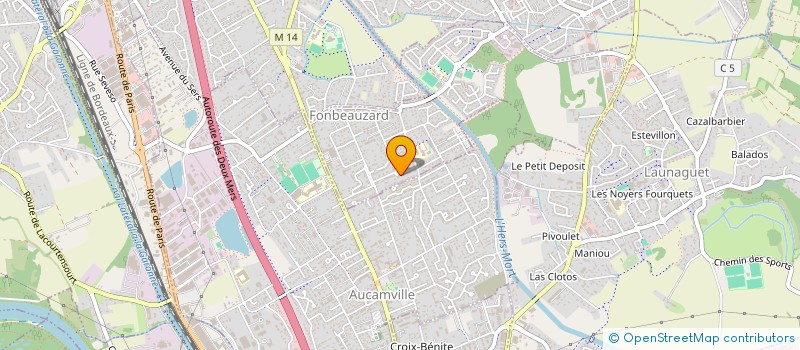 localisation de l'entreprise CLE DE VOUTE  MONTBERON