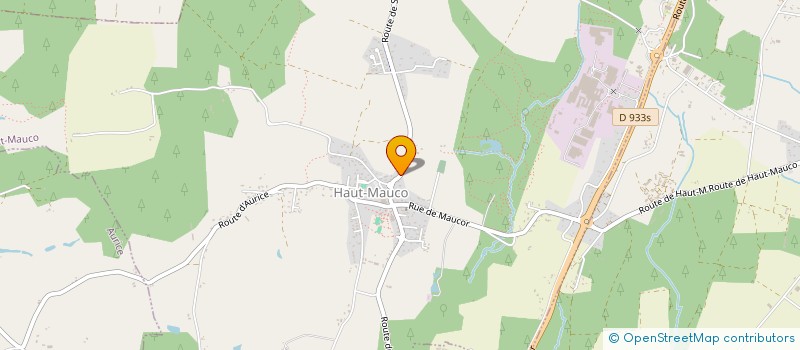 localisation de l'entreprise CLE DES CHAMPS  HAUT-MAUCO