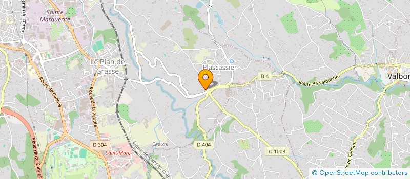 localisation de l'entreprise CLE FINANCES à GRASSE
