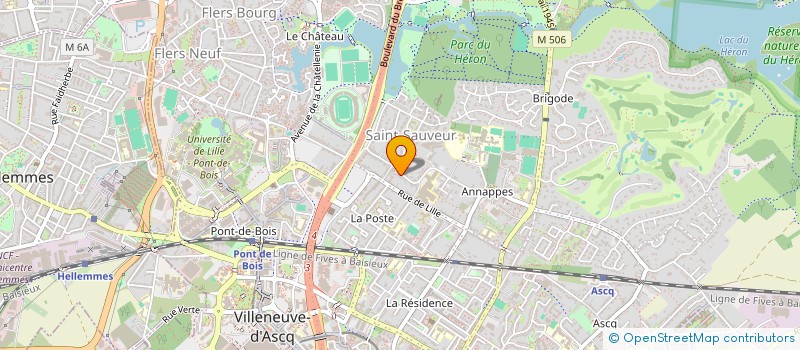 localisation de l'entreprise CLE IN THE FLO à VILLENEUVE-D'ASCQ