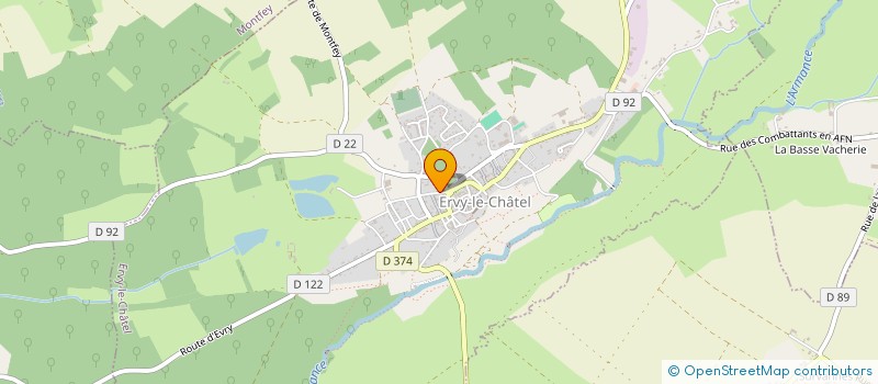 localisation de l'entreprise CLE MAISON POUR TOUS DU TRE à ERVY-LE-CHATEL