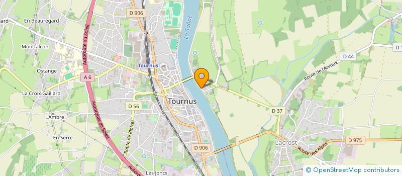 localisation de l'entreprise CLE POUR L'EMPLOI  TOURNUS