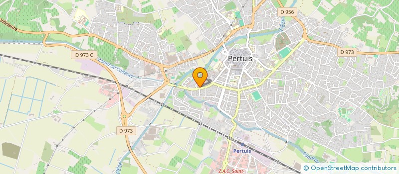 localisation de l'entreprise CLE SOL AIR à PERTUIS