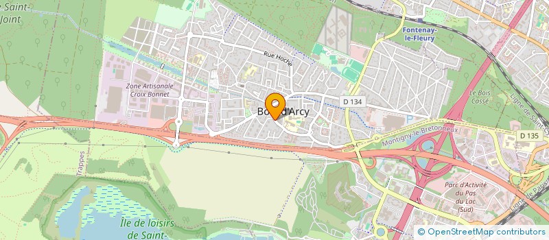 localisation de l'entreprise CLEA  BOIS-D'ARCY