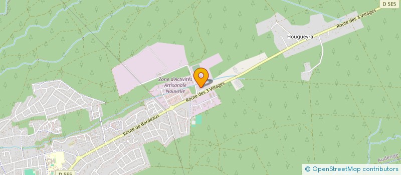 localisation de l'entreprise CLEA  AUDENGE