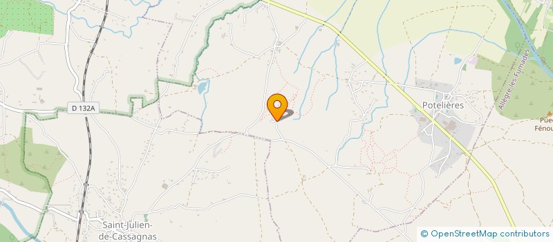 localisation de l'entreprise CLEA  POTELIERES