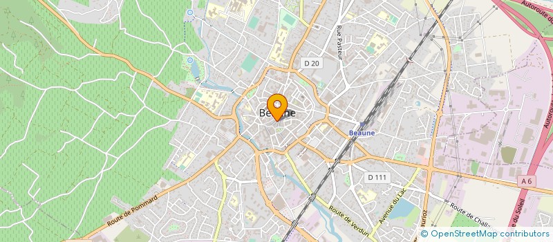 localisation de l'entreprise CLEA à BEAUNE