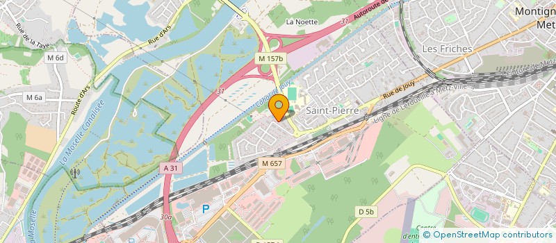 localisation de l'entreprise CLEA  MOULINS-LES-METZ