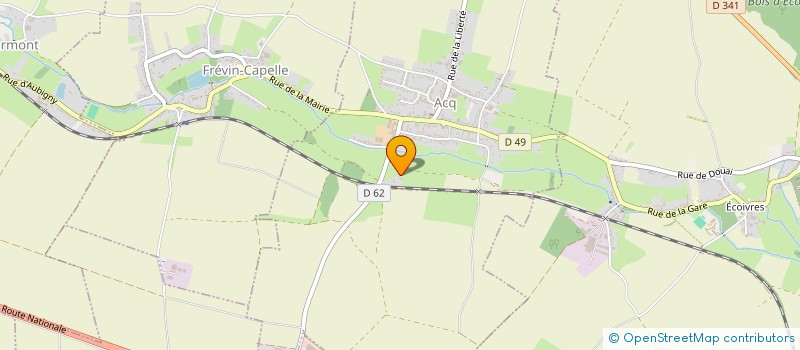 localisation de l'entreprise CLEA  ACQ