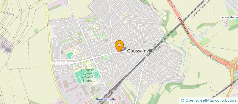 localisation de l'entreprise CLEA BEAUTE à GOUSSAINVILLE