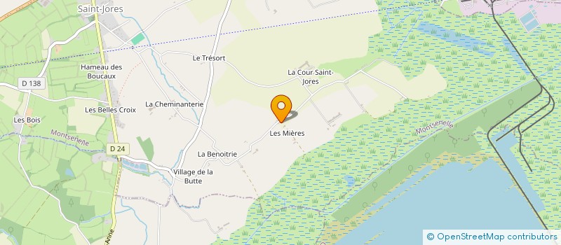 localisation de l'entreprise CLEA LEPRESLE  MONTSENELLE