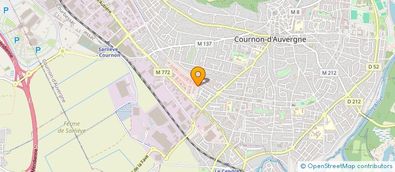 localisation de l'entreprise CLEA'N'KO  COURNON-D'AUVERGNE