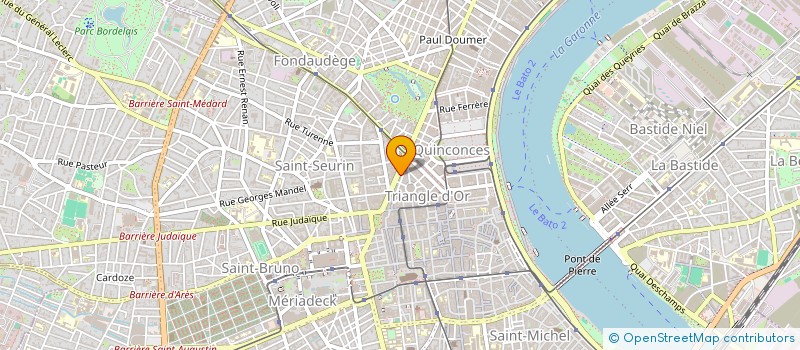 localisation de l'entreprise CLEAC  BORDEAUX