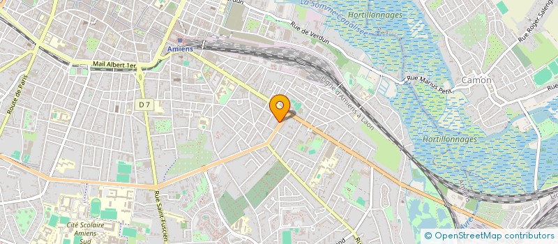 localisation de l'entreprise CLEACH  AMIENS