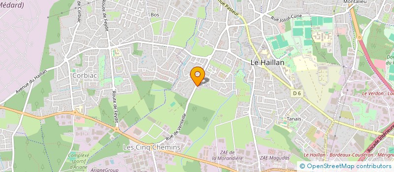 localisation de l'entreprise CLEAD NOUNOU  LE HAILLAN