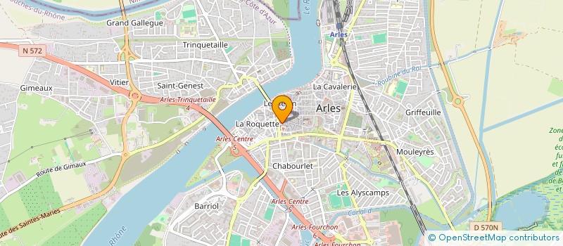localisation de l'entreprise CLEADRI à ARLES