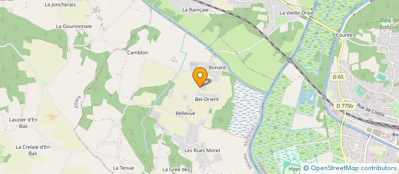 localisation de l'entreprise CLEALMA  SAINT-JEAN-LA-POTERIE