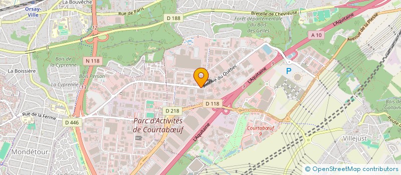 localisation de l'entreprise CLEAN  VILLEBON-SUR-YVETTE