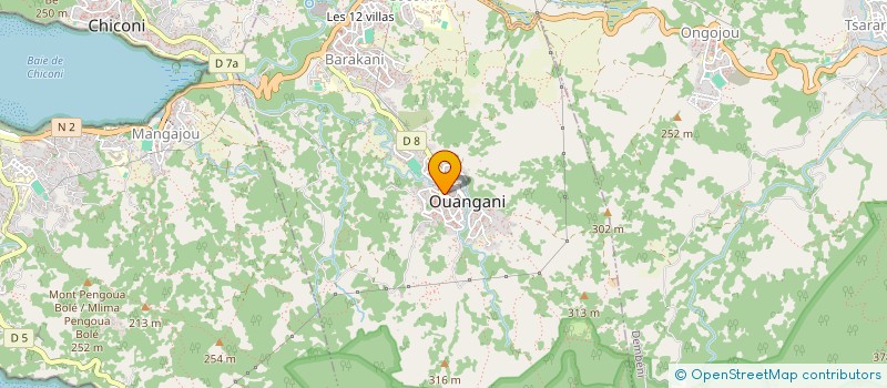 localisation de l'entreprise CLEAN 5 PRO 976 à OUANGANI