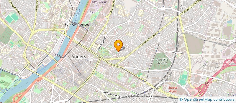 localisation de l'entreprise CLEAN à ANGERS