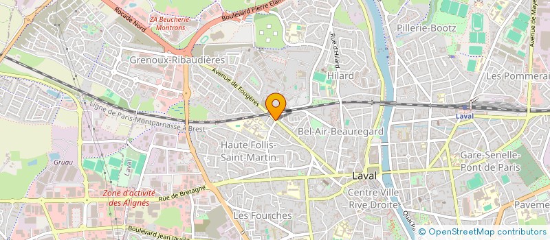 localisation de l'entreprise CLEAN 53 AUTO SERVICES à LAVAL